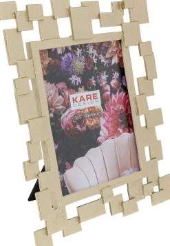 Ramki Na Zdjęcia*KARE Design Ramka Na Zdjęcia Złota Aluminium 32x39 Cm