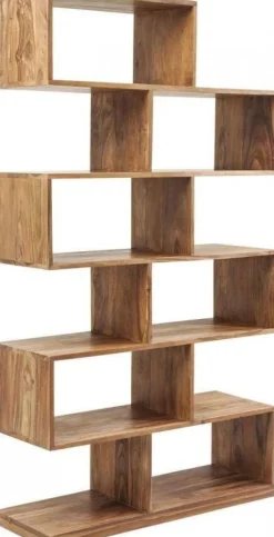 Regały*KARE Design Regał Authentico Zick Zack 100x180 Cm Drewniany