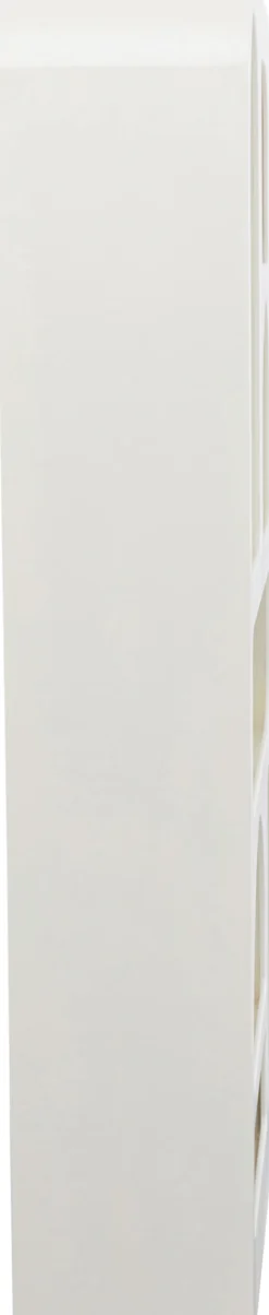 Regały*KARE Design Regał Do Salonu Biały Skandynawski MDF 95x180 Cm
