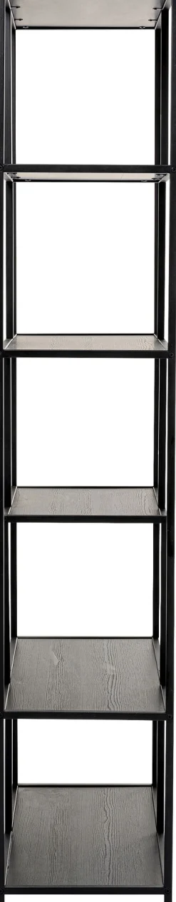 Regały*KARE Design Regał Loftie 77x185 Cm Czarny