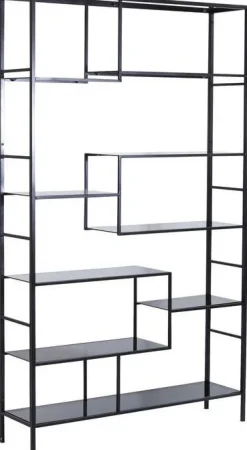 Regały*KARE Design Regał Loft 115x195 Cm Czarny
