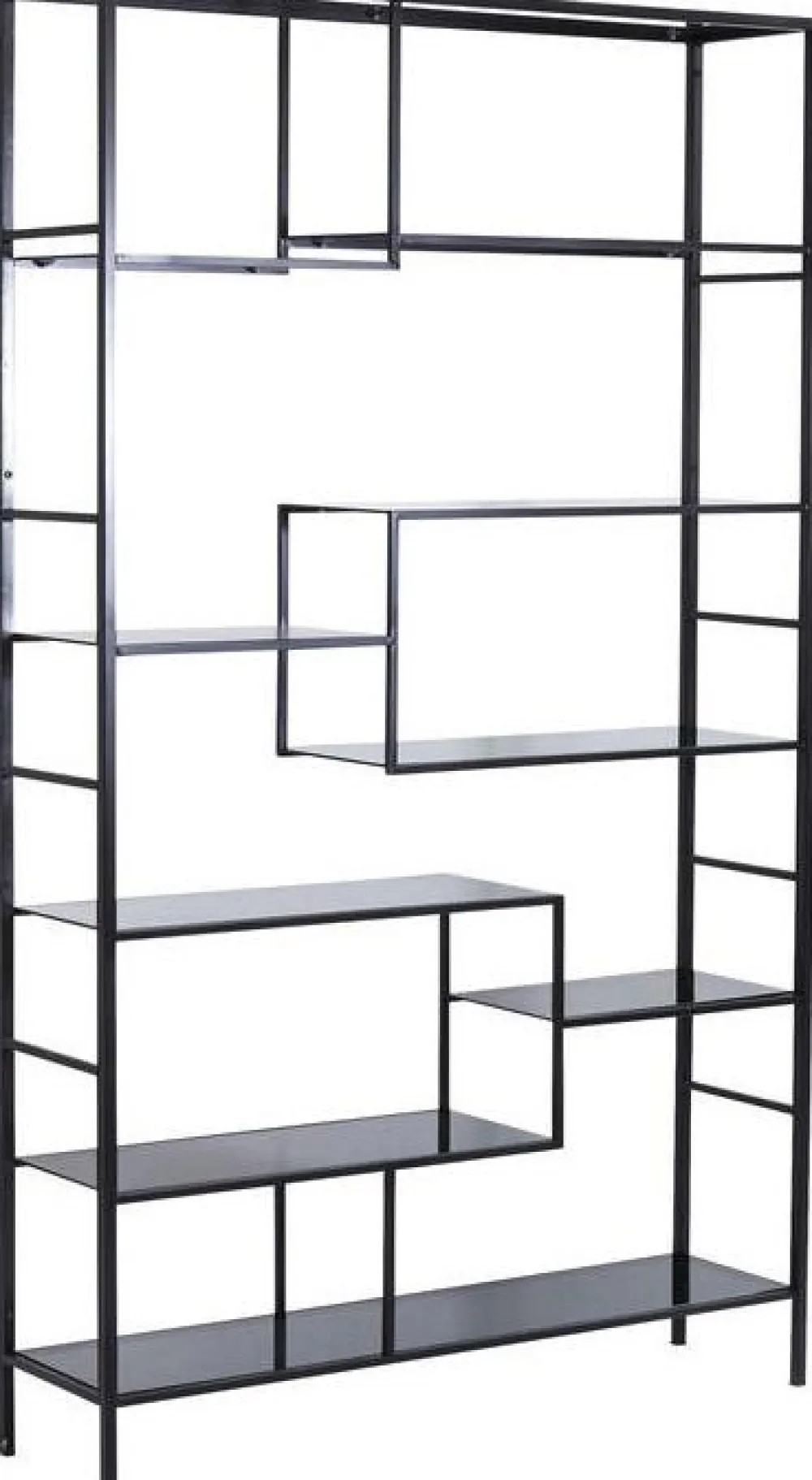 Regały*KARE Design Regał Loft 115x195 Cm Czarny