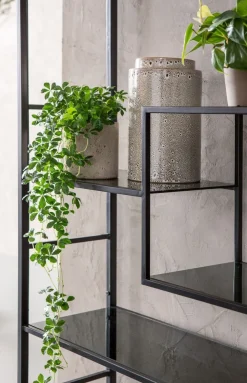 Regały*KARE Design Regał Loft 115x195 Cm Czarny