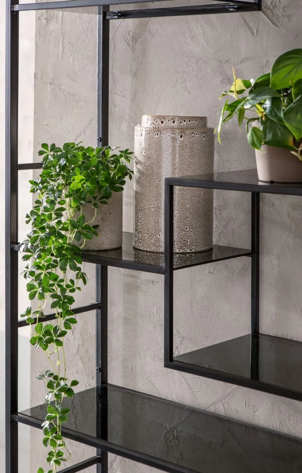 Regały*KARE Design Regał Loft 115x195 Cm Czarny