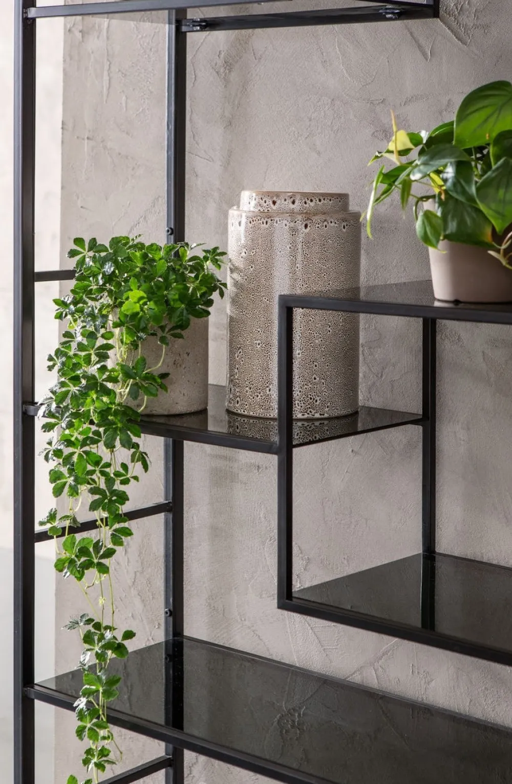 Regały*KARE Design Regał Loft 115x195 Cm Czarny