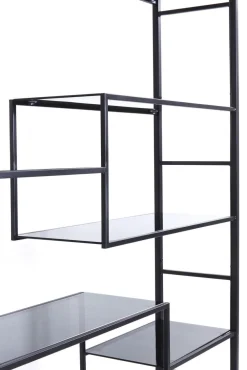 Regały*KARE Design Regał Loft 115x195 Cm Czarny