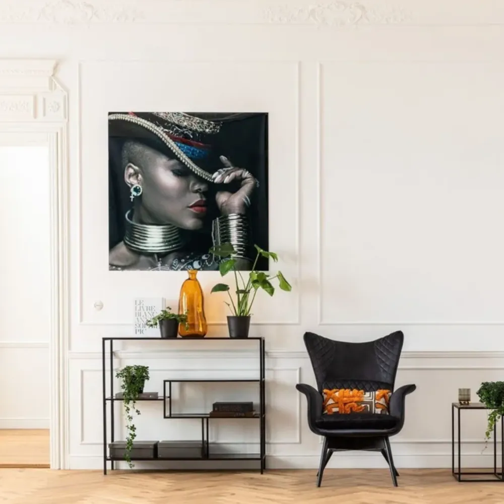 Regały*KARE Design Regał Loft 115x100 Cm Czarny