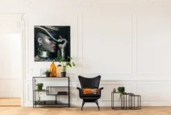 Regały*KARE Design Regał Loft 115x100 Cm Czarny