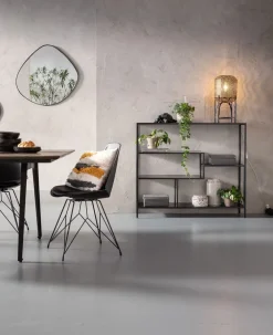 Regały*KARE Design Regał Loft 115x100 Cm Czarny
