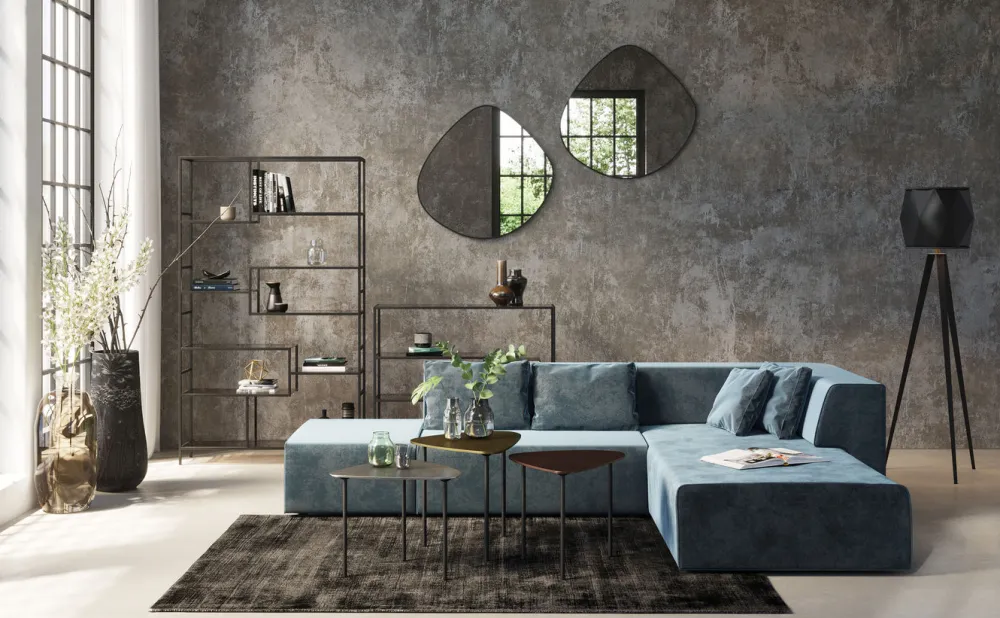 Regały*KARE Design Regał Loft 115x100 Cm Czarny