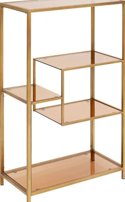 Regały*KARE Design Regał Loft 60x100 Cm Złoty