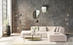 Regały*KARE Design Regał Loft 115x195 Cm Złoty