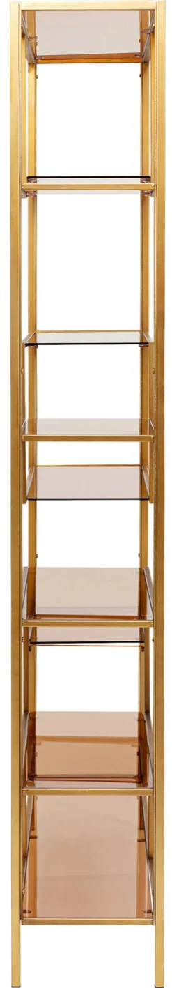 Regały*KARE Design Regał Loft 115x195 Cm Złoty