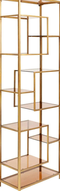 Regały*KARE Design Regał Loft 60x195 Cm Złoty
