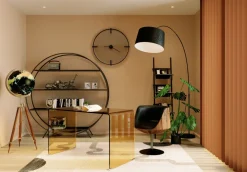 Regały*KARE Design Regał Mason Round 180x175 Cm Czarny