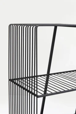 Regały*KARE Design Regał Mesh 120x78 Cm Czarny