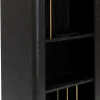 Regały*KARE Design Regał Milano 80x170 Cm Czarny