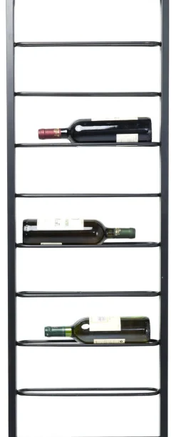 Stojaki Na Wino|Regały*KARE Design Regał Na Wino Bistro 42x120 Cm Czarny