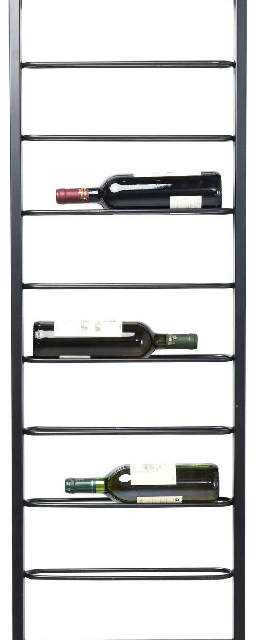Stojaki Na Wino|Regały*KARE Design Regał Na Wino Bistro 42x120 Cm Czarny
