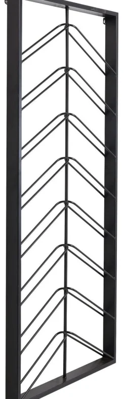 Stojaki Na Wino*KARE Design Regał Na Wino Bistro 70x160 Cm Czarny