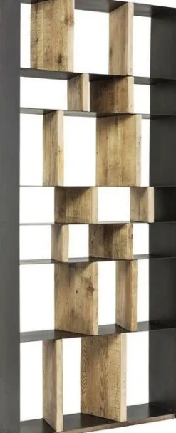 Regały*KARE Design Regał Storm 100x234 Cm Metaliczny
