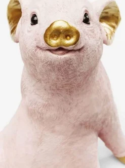 Skarbonki*KARE Design Skarbonka Chillax Pig 17x28 Cm Jasnoróżowa