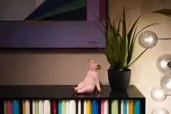 Skarbonki*KARE Design Skarbonka Chillax Pig 17x28 Cm Jasnoróżowa