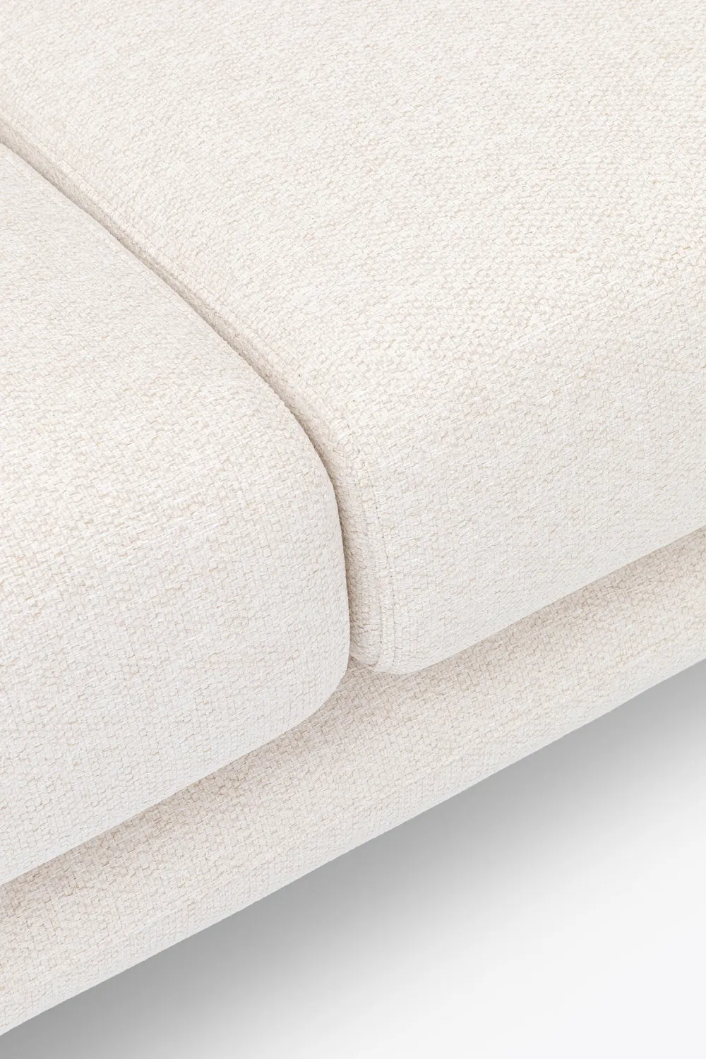 Sofy*KARE Design Sofa Amalfi 2 Os. 219 Cm Kremowa