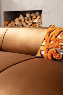 Sofy*KARE Design Sofa Cubetto 220 Cm Brązowa