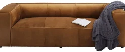 Sofy*KARE Design Sofa Cubetto 220 Cm Brązowa