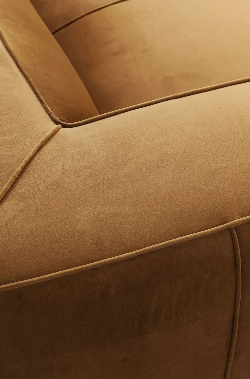 Sofy*KARE Design Sofa Cubetto 220 Cm Brązowa