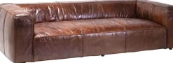 Sofy*KARE Design Sofa Cubetto 259x67 Cm Brązowa