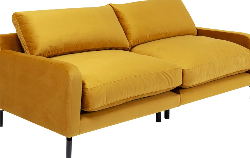 Sofy*KARE Design Sofa Discovery 2-os. 221 Cm Bursztynowa
