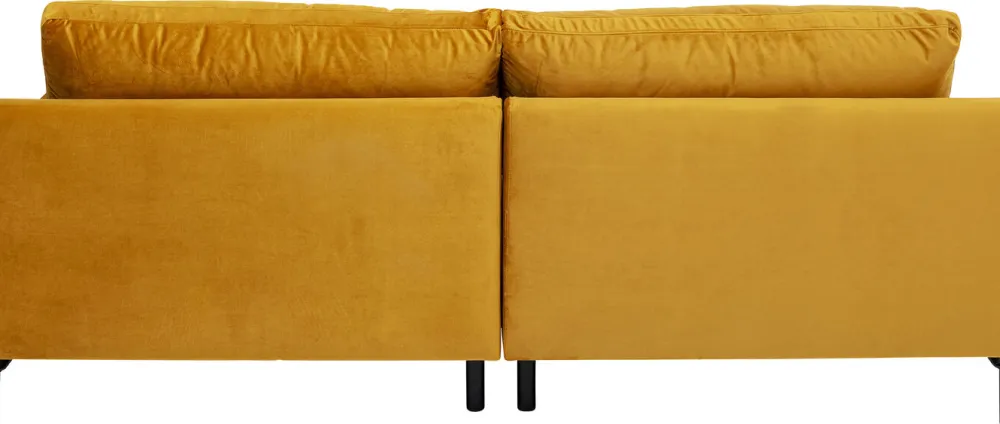 Sofy*KARE Design Sofa Discovery 2-os. 221 Cm Bursztynowa