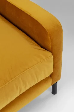 Sofy*KARE Design Sofa Discovery 2-os. 221 Cm Bursztynowa