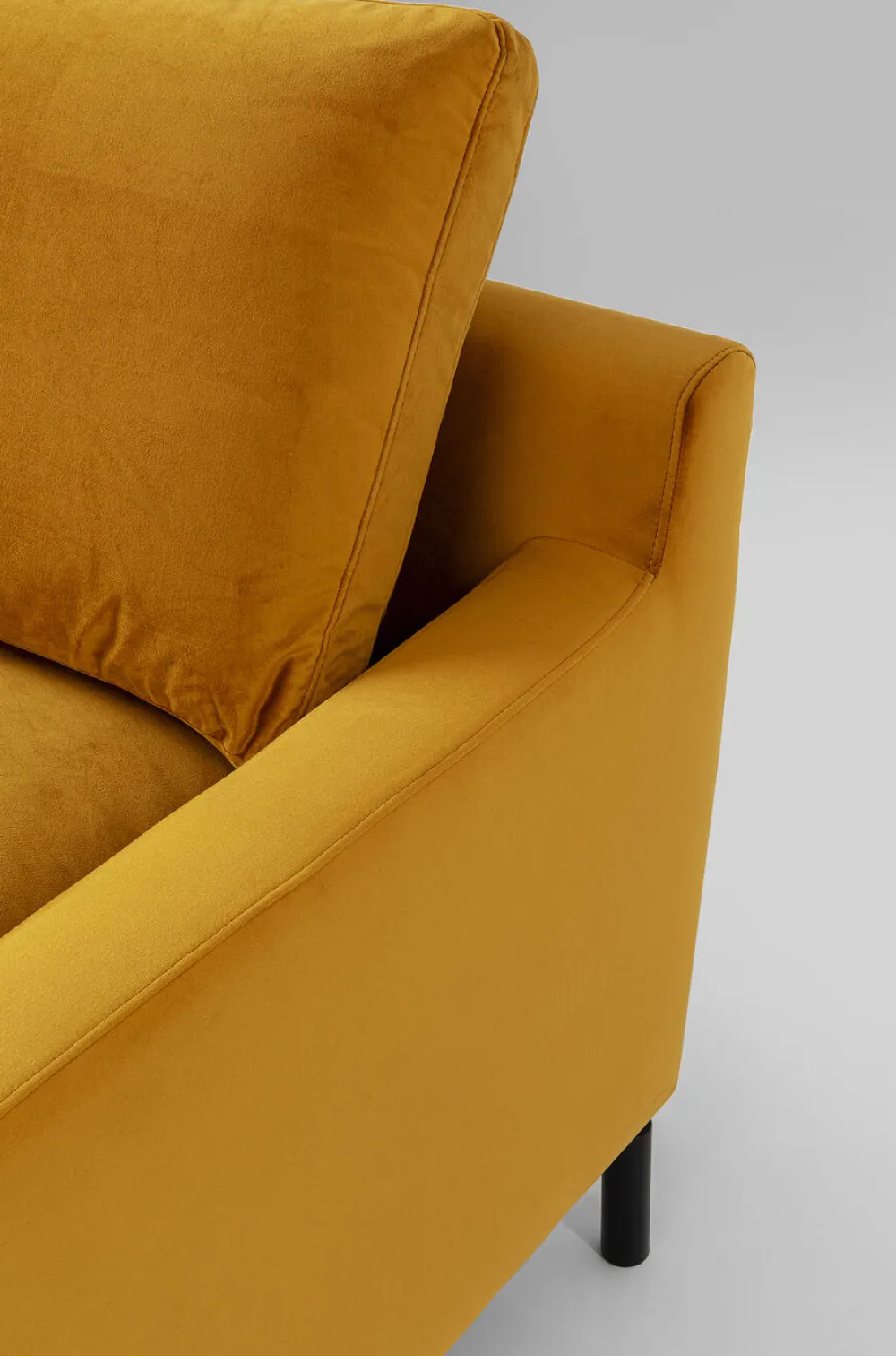 Sofy*KARE Design Sofa Discovery 2-os. 221 Cm Bursztynowa