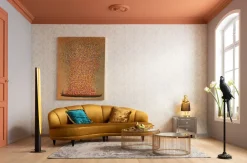 Sofy*KARE Design Sofa Dschinn 233x81 Cm Brązowa