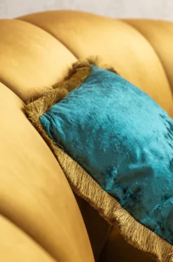 Sofy*KARE Design Sofa Dschinn 233x81 Cm Brązowa