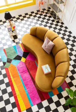 Sofy*KARE Design Sofa Dschinn 233x81 Cm Brązowa