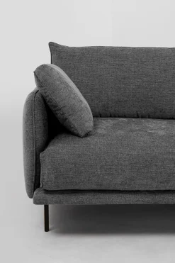 Sofy*KARE Design Sofa Edna 3-os. 245 Cm Szara