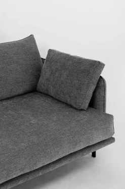 Sofy*KARE Design Sofa Edna 3-os. 245 Cm Szara