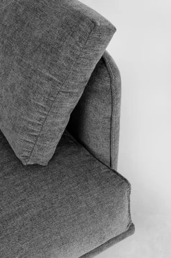 Sofy*KARE Design Sofa Edna 3-os. 245 Cm Szara