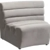Sofy*KARE Design Sofa Element Wave 84x91 Cm Szara