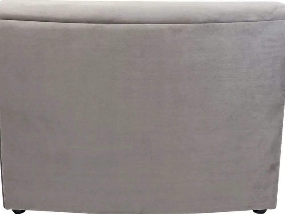 Sofy*KARE Design Sofa Element Wave 84x91 Cm Szara