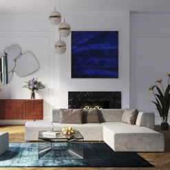 Sofy Modułowe*KARE Design Sofa Infinity Elements 80x70 Cm Szara