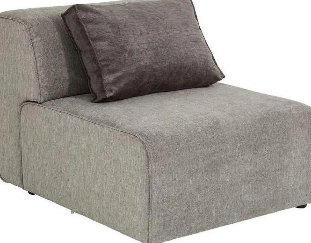 Sofy Modułowe*KARE Design Sofa Infinity Elements 80x70 Cm Szara