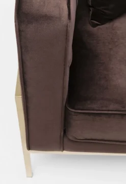 Sofy*KARE Design Sofa Loft 226x70 Cm Brązowa