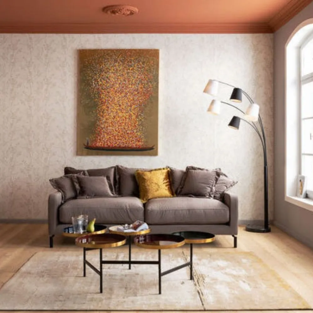 Sofy*KARE Design Sofa Lullaby 222x70 Cm Taupe