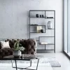 Sofy*KARE Design Sofa Metropol 238x74 Cm Szara