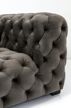 Sofy*KARE Design Sofa Metropol 238x74 Cm Szara